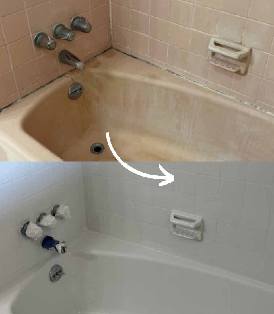 Tile shower refinish